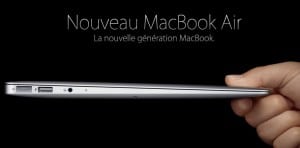 MacBook Air 11,6 pouces un nouveau ultraportable de 128 GO